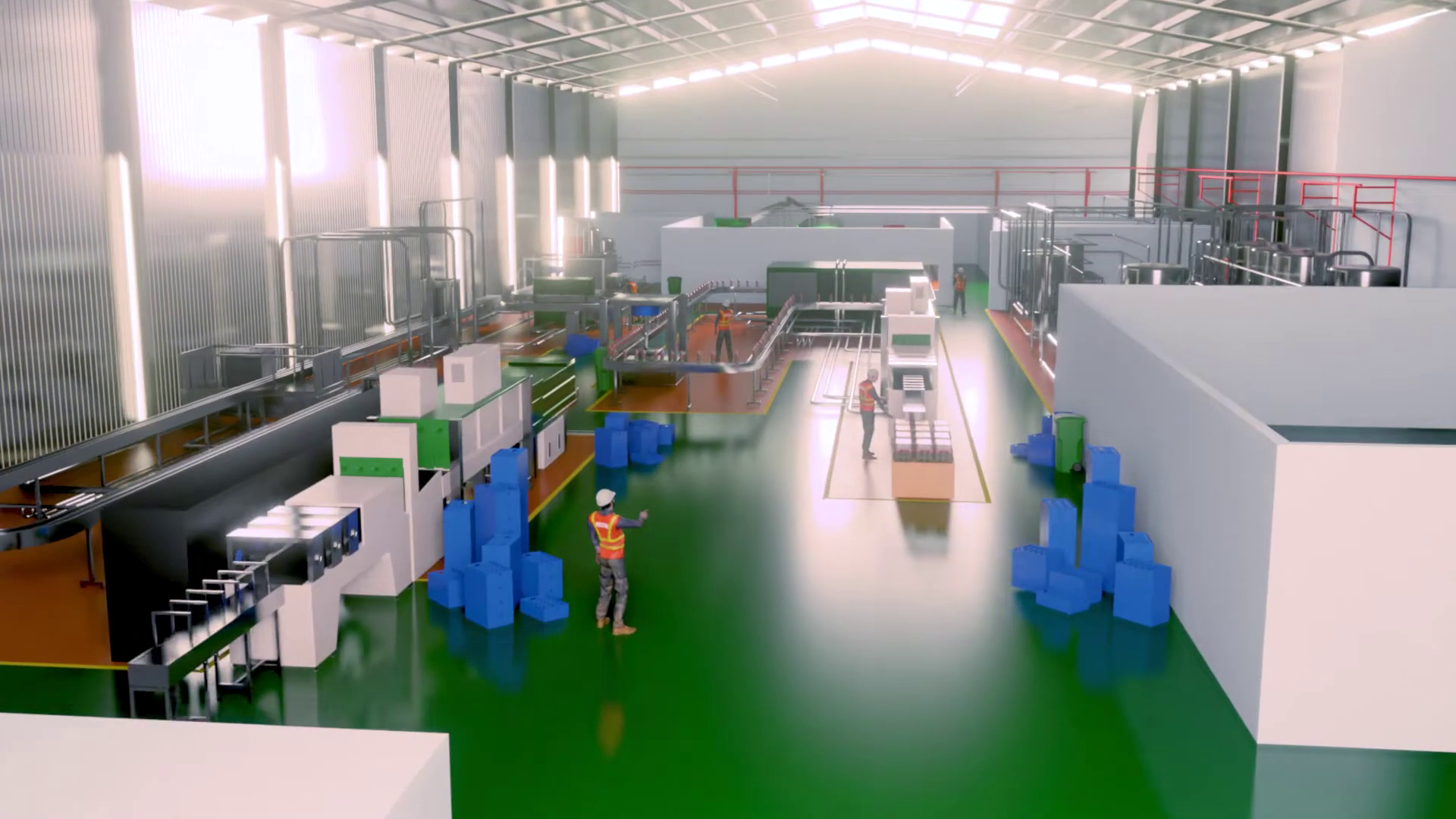 3D Factory animation